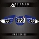 Attack Graphic 2069890013-23e4cb-12 Pro Restyle Number Plate Backgrounds Compat