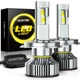 AUXITO Y19 Series H4 9003 HB2 LED Headlight Bulbs Kit Super White Bright Lamps