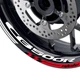 Wheel Decor Decal Sticker STRIPE 17'' Rim For Honda CB500R 2019-2020 19 20 19 20