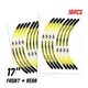 P05B For Honda CBR1000RR-R Fireblade SP 20-21 Yellow Wheel Decal Rim Sticker