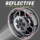 Shade Reflective Wheel Rim Stickers For Yamaha YZF-R25 14-21 20 19 18 17 16 15