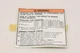 New OEM Yamaha 4SH-21696-00-00 Caution Label Decal NOS