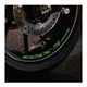 D-Green Inner Stripe Decal Wheel Stickers For Suzuki GSXS 1000 16-23