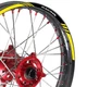 Yellow 21 in. 18" Dirt Bike Decal Rim Sticker P03 For Honda CRF 230L 08 09