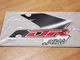 NOS OEM Suzuki 2000-2001 DR-Z400S RH Radiator Cover Decal 68665-29F01-YK4