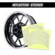 17 inch Rim Stickers Reflective Set For Honda CB 919 Hornet 900 03 04 05 06