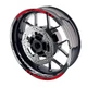 Red 17 inch Vinyl Wheel Sticker Decal GP01 For Yamaha TRACER 900 FJ-09 18-20 19