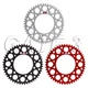 Honda CRF250R CRF250X CRF250RX Renthal Rear Sprocket 2004-2025 Red-Black-Silver