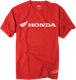FACTORY EFFEX Honda Horizontal T-Shirt - Red - Medium 15-88330