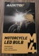 AUXITO H4 9003 HB2 LED Bulb Hi/Lo Beam White Motorcycle Headlight High Power M4