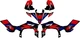 Fits Yamaha YFZ 450R 450X 09-13 graphic decal kit stickers 450r 2009 to 2013