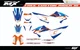 Fit KTM XCW XCFW EXC EXCF 2020 to 2023 & 2019 to 2022 SX SXF XC XCF graphic kit