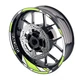GP06 L-Green Racing 17" Rim Wheel Sticker For Yamaha MT07 18 19 20 21