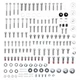 Tusk 178 Piece European Bolt Kit w/ Aluminum Shroud Bushings 175-765-0001