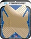 Stomp Volcano Profile Traction Pad Tank Grips Clear #55-10-0078C Triumph