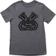 Moose Offroad Youth Agroid&trade; Shadow T-Shirt - Gray - Medium 3032-3497