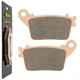 Rear Brake Pads for Yamaha YZF-R1 YZFR1 YZF-R1M YZFR1S 15-2026 / 2CR-25806-00-00