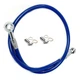 Front Brake Braided Hose Line For Yamaha YZ125 125X YZ250 YZ250F YZ250FX YZ250X