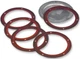 James Gaskets Clutch Derby Cover Gasket Foamet with Bead JGI-25416-99-F 04-7512