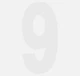 QTY 3 | FACTORY EFFEX 6" Standard Number #9 White Decal 134469