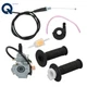 LABLT Carburetor & Throttle Cable for Honda XR50R 2000-2003 CRF50F Z50 Z50A Z50R