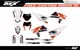 Fit KTM XCW XCFW EXC EXCF 2020 to 2023 & 2019 to 2022 SX SXF XC XCF graphic kit