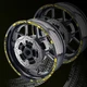 Yellow 17'' Rim Wheel Sticker Decal Strip Tape W01B For Ducati 1299 Panigale