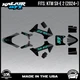 Graphics Kit for KTM Electric Mini SXE2 (2024+) Bold Series - Teal Shift