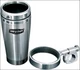 Kuryakyn Universal 1" Handlebar Mounted Drink Holder with Stainless Steel Mug
