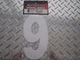8-Inch Dirt Digits Motocross Number Plate Numbers " 9 " WHITE