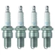 NGK Standard Spark Plug Set (4 Pieces) 4922 For Accord MGA Minor 1600 914 L4 H4
