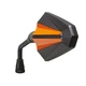 Pair of motorcycle mirrors Chaft Glory black orange Ktm Suzuki Triumph Yamaha
