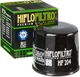 Hiflo Oil Filter Black #HF204 fits Honda/Kawasaki
