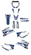 Fits Yamaha YZF250-450 2006 to 2009 yzf450 yz250f graphic kit stickers YZF