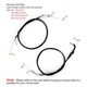 Motorcycle Throttle Cable Fit Kawasaki ER300 Z300 2015-16 EX250 Ninja 250R 13-18