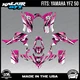 Graphics Kit for Yamaha YFZ 50 YFZ50 ALL YEARS  - 16 MIL SHRED-pink