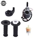 Carburetor & Throttle Cable & Handle Grip Bar For Honda XR50R 2000-2003 (7/8")