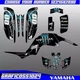 YAMAHA RAPTOR 660 660R FULL GRAPHICS DECALS STICKERS KIT ATV