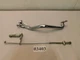 1985 Suzuki QUADRUNNER LT230GE OEM Rear Brake Pedal & Brake Rod Assembly