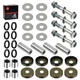 Front Lower A-Arm Bushing Seal Kits & Bolts for Suzuki LT-Z400 Quadsport Z 400