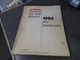 Honda Factory Warranty Flat Rate Manual 1988 ATV Motorcycle S0713 17008902