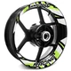 Light Green Inner Decal Wheel Rim Stickers S17W For Suzuki SV 050X 19 20