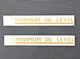 JRC Minimum Oil Level Decal &ndash; Triumph-60-0003