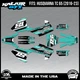 Graphics Kit for Husqvarna TC65 (2016-2023) TC 65 Warrior Series - Teal
