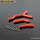 Fit For KTM 125/250 SX/SXS 03-06 200 EXC/MXC 03-04 EXC 04 Red Silicone Hose New