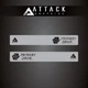 Attack Graphics Renegade Swing Arm Decal Grey