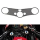3D Polished Pad Yoke Protection Sticker Fit Honda CBR600 CBR600RR 2007-17 Black