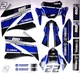 YAMAHA XT660 X R 2003 BLUE SPEEDBLOCK 2 EDITION DECOR DECAL Sticker