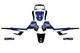 YAMAHA PW50 FACTORY TEAM GRAPHICS GLOSS DECAL STICKER MX LAMINATION 1990-2021