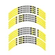 P01B For Kawasaki Z650 17-21 Yellow Trim Size 17'' Sticker 20 19 18